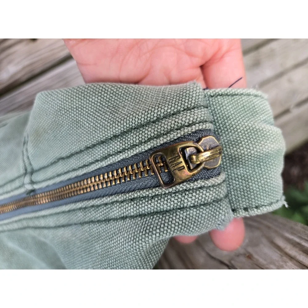Vintage GAP Y2K Crossbody Shoulder Adjustable Denim Light Green Bag Gorpcore‎